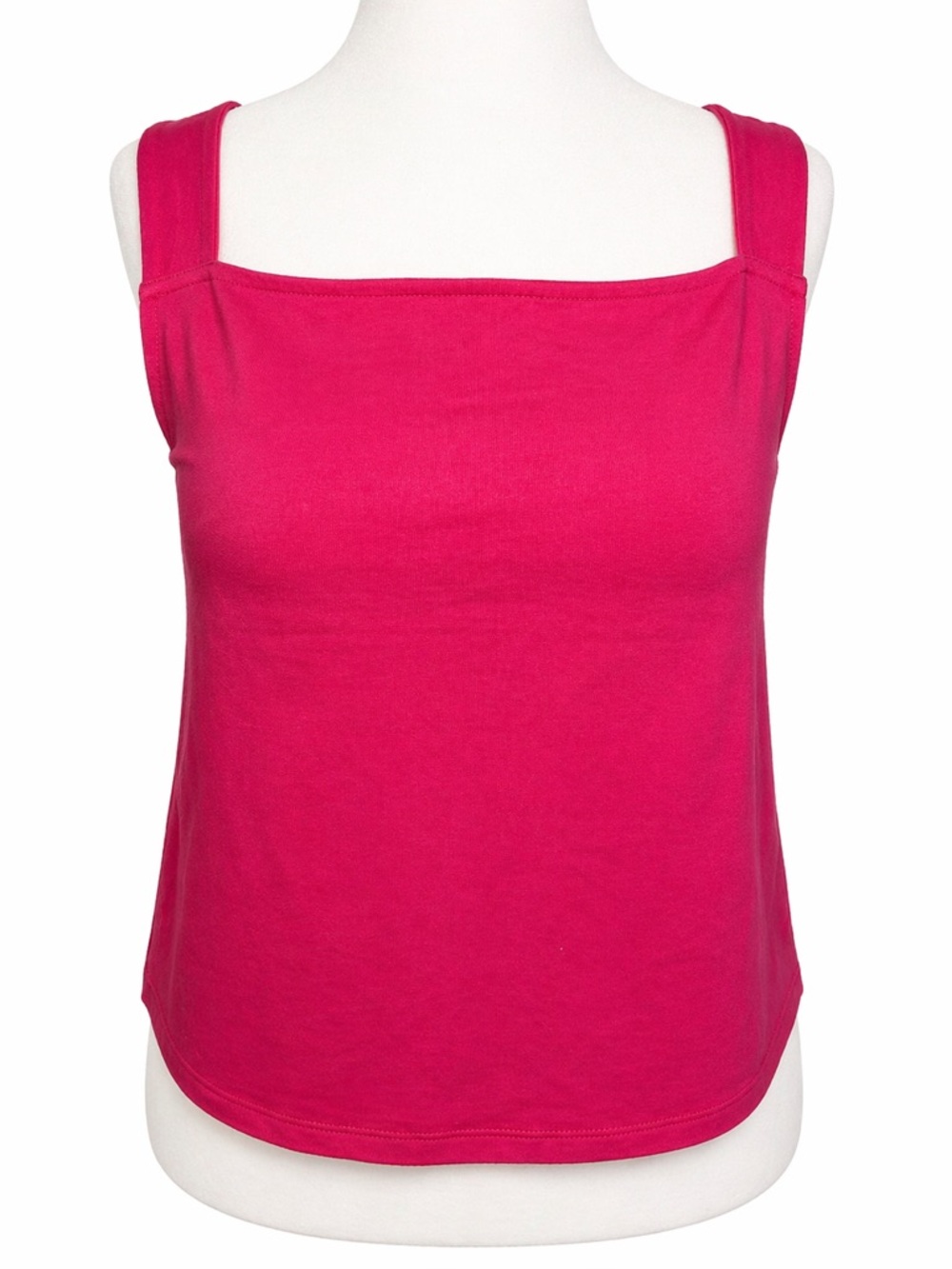 Torrid NWT Foxy Square Neck Crop Tank Hot Pink 2X Stretch Top